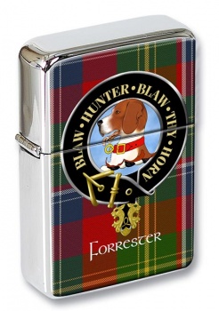 Forrester Scottish Clan Flip Top Lighter