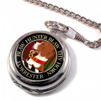 Forrester Scottish Clan Pocket Watch