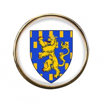 Franche-Comte (France) Round Pin Badge