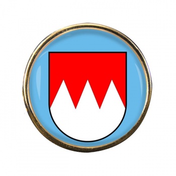 Franken (Germany) Round Pin Badge