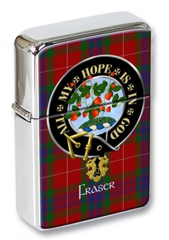 Fraser Scottish Clan Flip Top Lighter