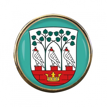 Frederiksberg Round Pin Badge