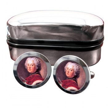 Frederick the Great Round Cufflinks