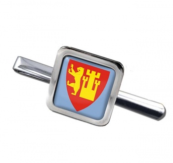 Fredrikstad (Norway) Square Tie Clip