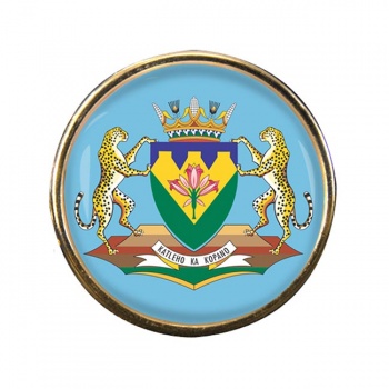 Free State (South Africa) Round Pin Badge