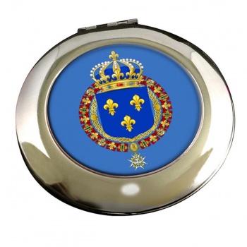 Les grandes armes de France Round Mirror