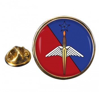 French Special Forces (Brigade des forces sp�ciales terre) BFST Round Pin Badge