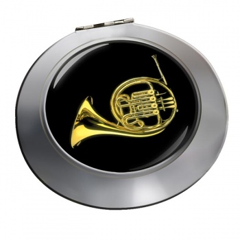 French Horn Chrome Mirror