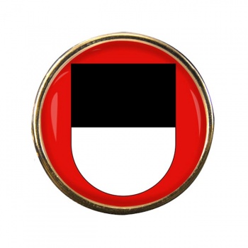 Fribourg (Switzerland) Round Pin Badge