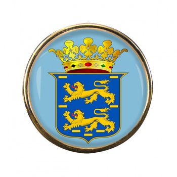 Friesland (Netherlands) Round Pin Badge