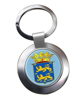 Friesland (Netherlands) Metal Key Ring