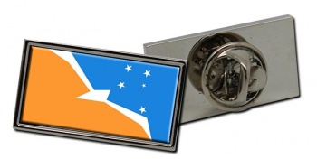 Argentine Tierra del Fuego Flag Pin Badge