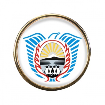 Argentine Tierra del Fuego Round Pin Badge