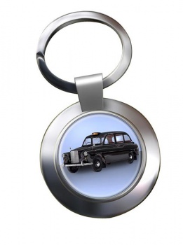 Austin FX4 Black Cab Chrome Key Ring