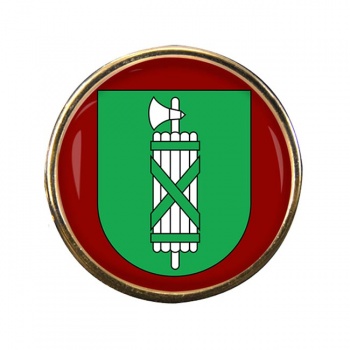 St. Gallen (Switzerland) Round Pin Badge