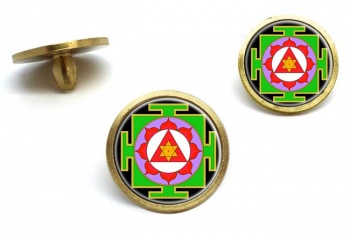 Ganesha Yantra Golf Ball Markers