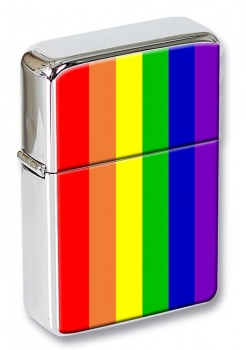 Gay Rainbow Flip Top Lighter