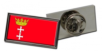 Gdansk (Poland) Flag Pin Badge