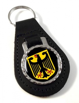 Bundesadler (Germany) Leather Key Fob