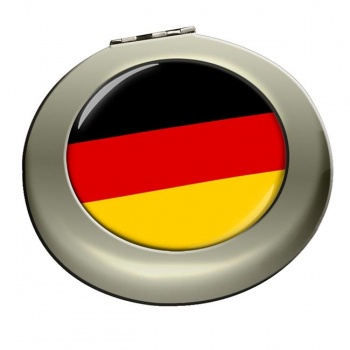 Deutschland Germany Round Mirror