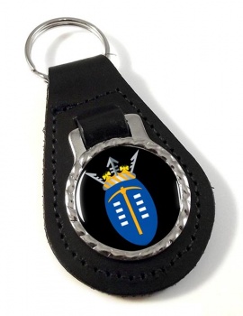 Gauteng (South Africa) Leather Key Fob