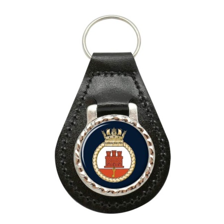 Gibraltar Patrol Boat Squadron, Royal Navy Leather Key Fob