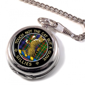 Gillies Scottish Clan Pocket Watch