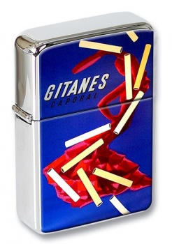 Gitanes Caporal Flip Top Lighter