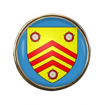 Glamorgan Round Pin Badge
