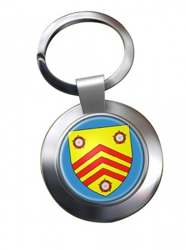 Glamorgan Metal Key Ring