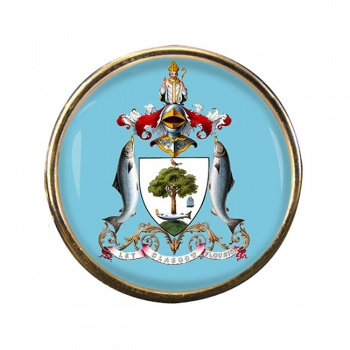 Glasgow (Scotland) Round Pin Badge