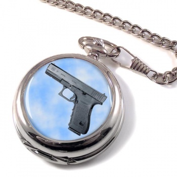 Glock 21 Pistol Pocket Watch