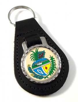 Goias (Brazil) Leather Key Fob