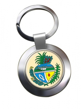 Goias (Brazil) Metal Key Ring