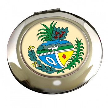 Goias (Brazil) Round Mirror