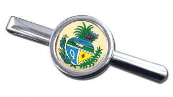 Goias (Brazil) Round Tie Clip