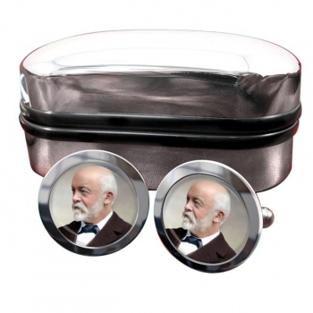 Gottlieb Daimler Round Cufflinks