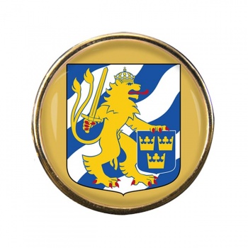 Gothenburg Goteborg (Sweden) Round Pin Badge