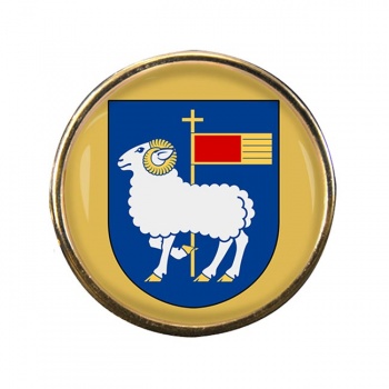 Gotland (Sweden) Round Pin Badge