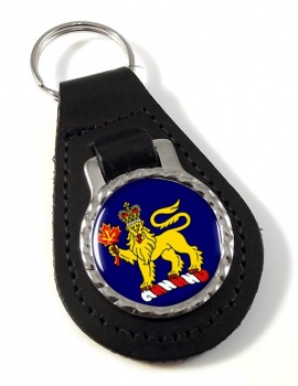 Governor General of Canada Leather Key Fob