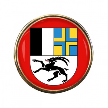 Graubunden (Switzerland) Round Pin Badge