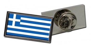 Greece Flag Pin Badge