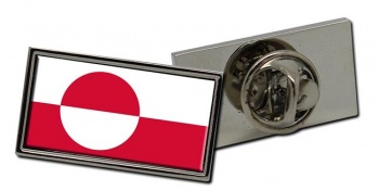 Greenland Kalaallit Nunaat Flag Pin Badge