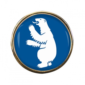 Greenland Kalaallit Nunaat Round Pin Badge