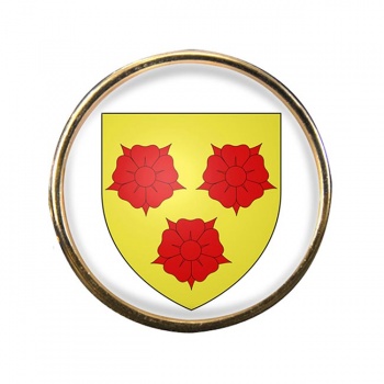 Grenoble (France) Round Pin Badge
