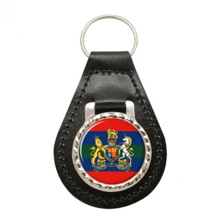 GSC General Service Corps, British Army Leather Key Fob