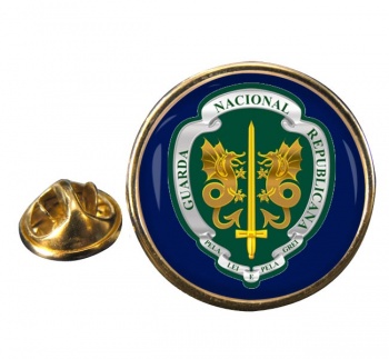 Guarda Nacional Republicana Round Pin Badge