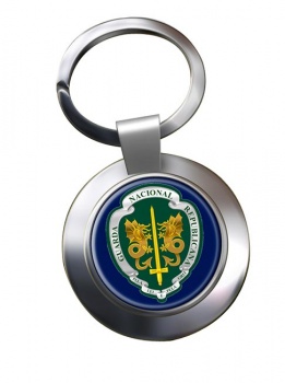 Guarda Nacional Republicana Chrome Key Ring