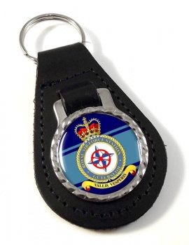 RAF Station G�tersloh Leather Key Fob