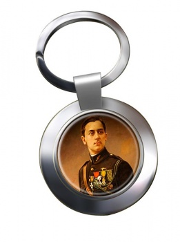 Georges Guynemer Chrome Key Ring